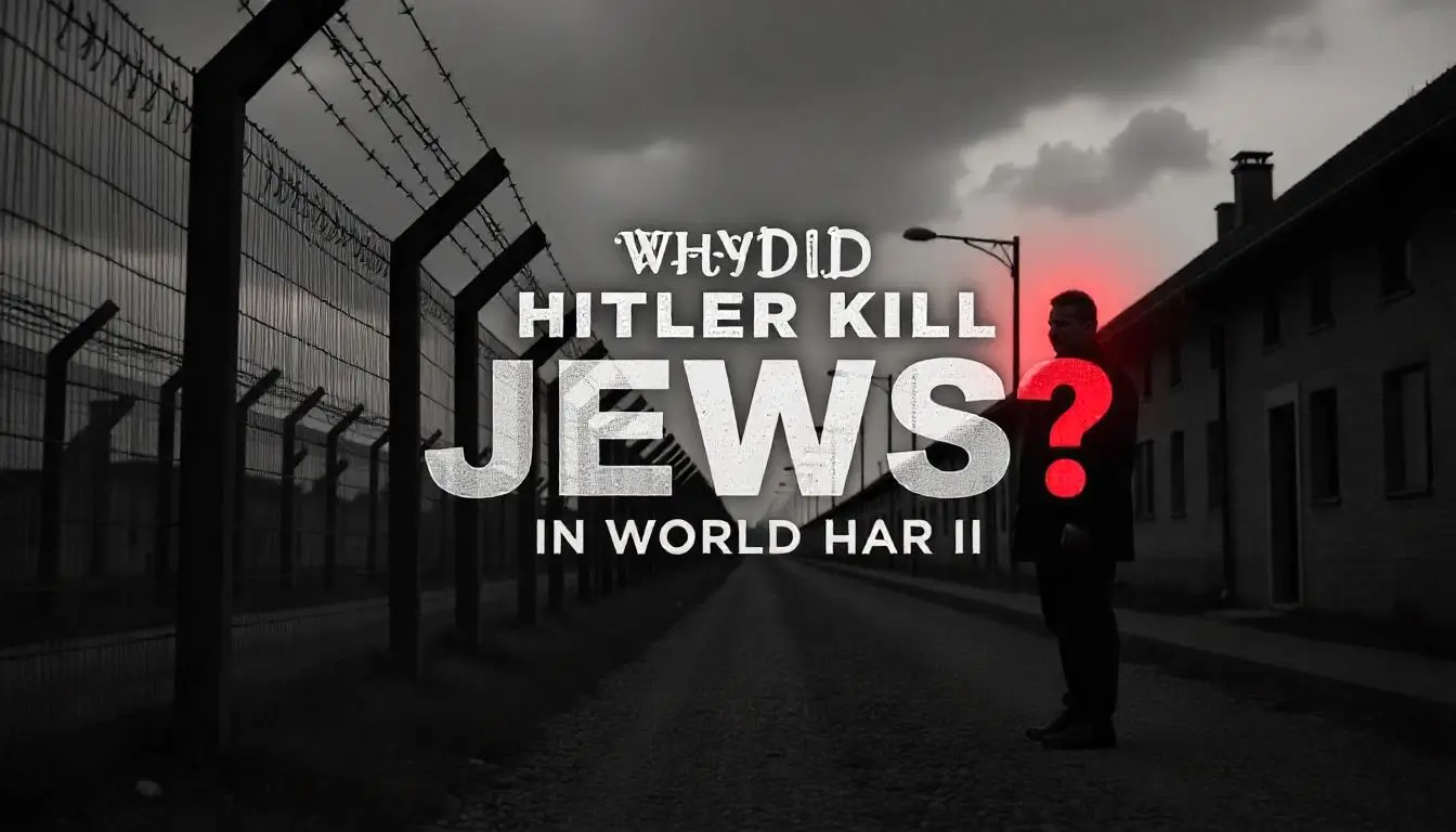 Why Did Hitler Kill Jews